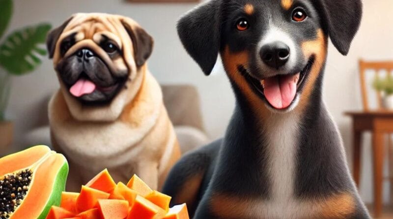 Cachorro pode comer mamão