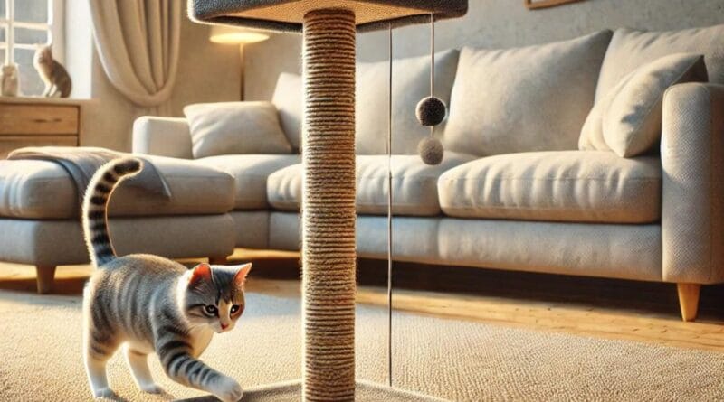 gatos arranham móveis