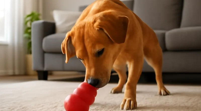 Brinquedos interativos para cães