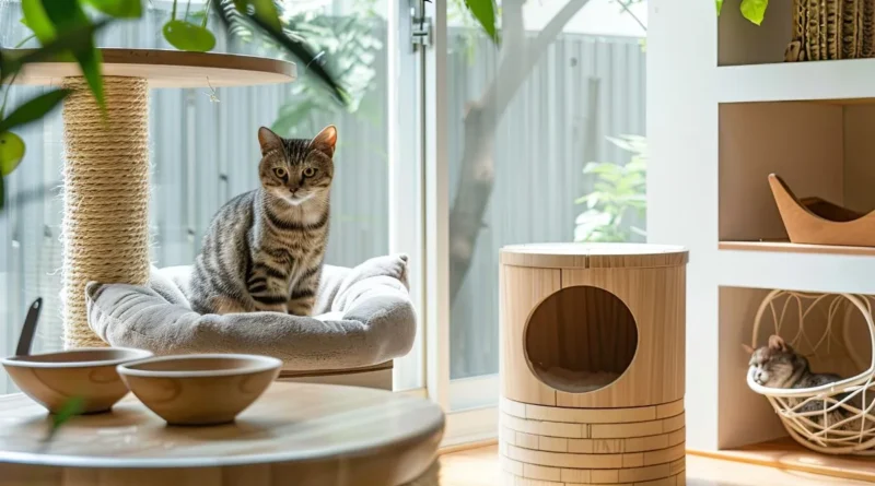 Como montar um cantinho confortável para o seu gato