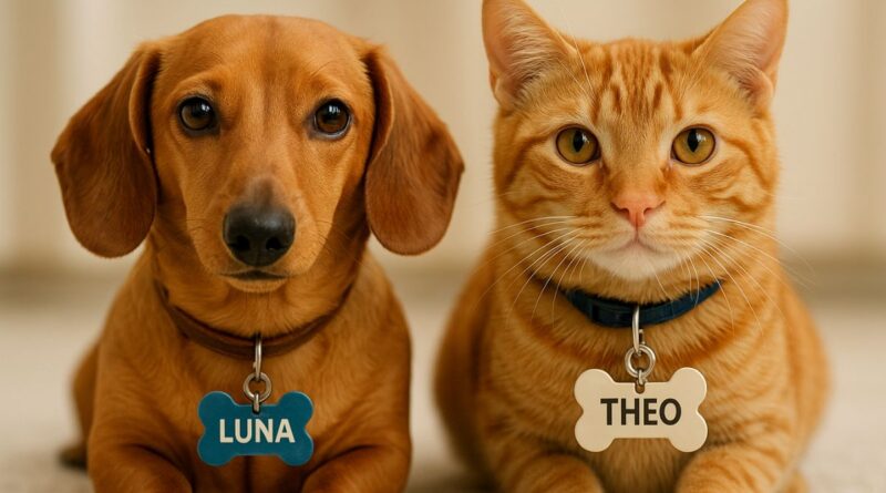 Os 10 nomes de pets mais populares em 2025