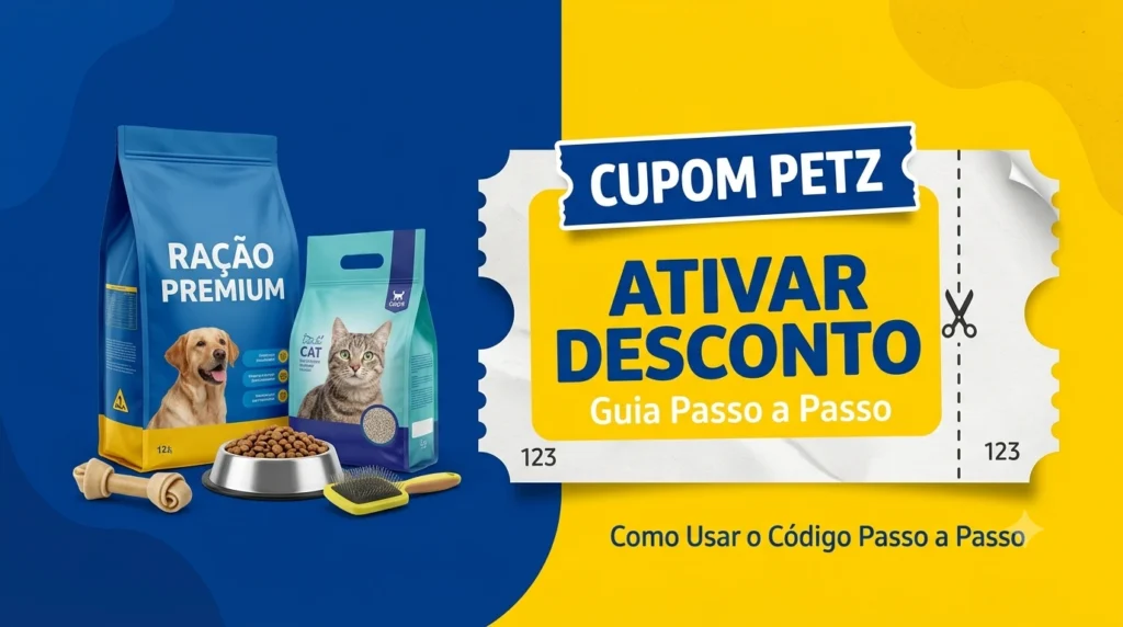 Cupom Petz: Como Usar o Código de Desconto Passo a Passo Aprenda como usar o cupom Petz