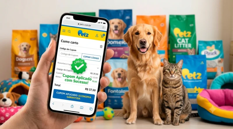 Cupom Petz: Como Usar o Código de Desconto Passo a Passo Aprenda como usar o cupom Petz