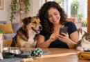 Tutora compra produtos para cão e gato pelo celular